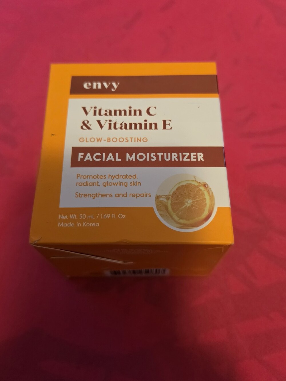envy Vitamin C & Vitamin E Glow-Boosting Facial Moisturizer - Orange